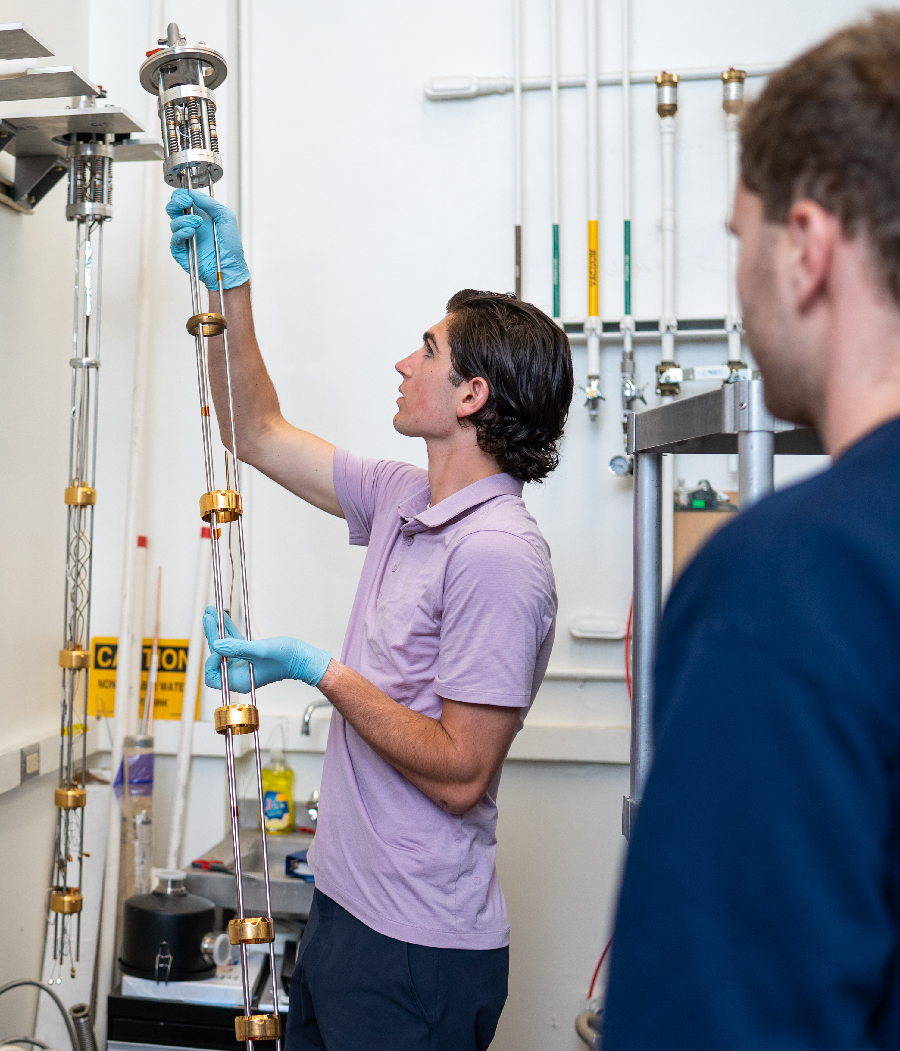 RMP student in lab with mentor