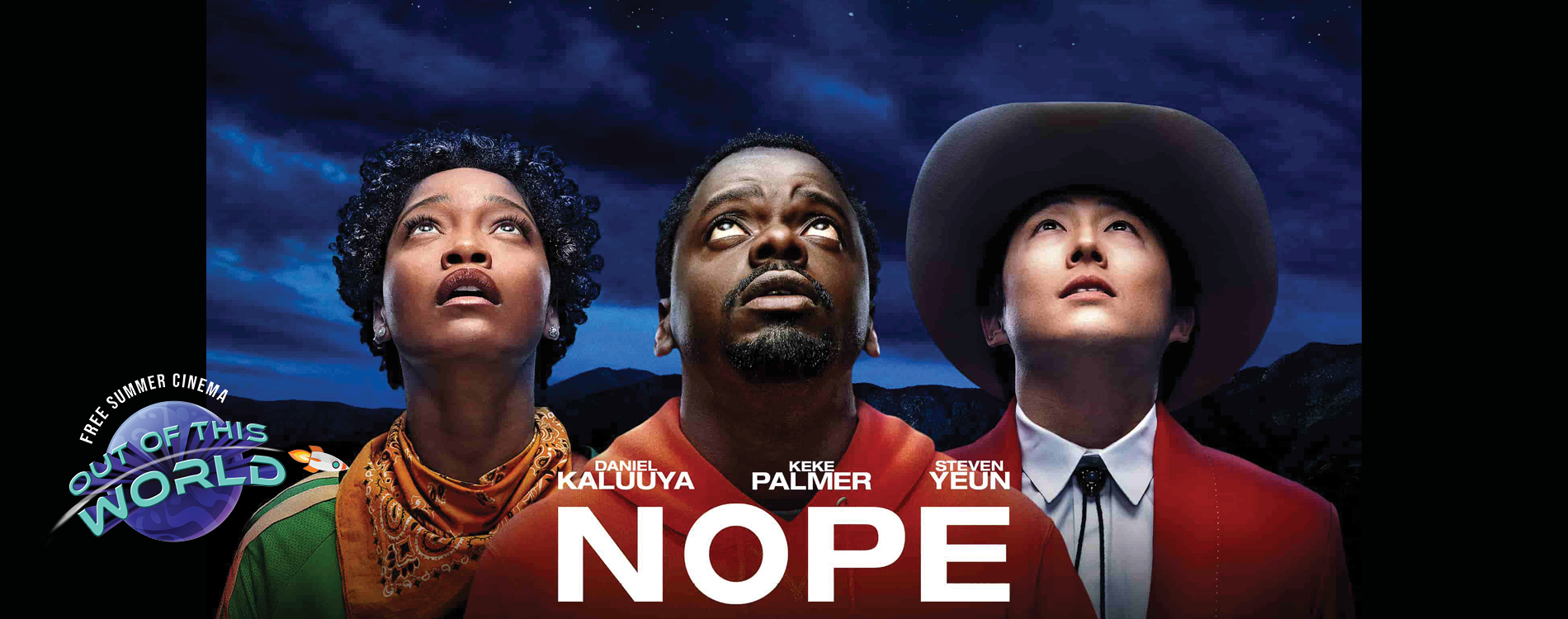 movie banner for nope