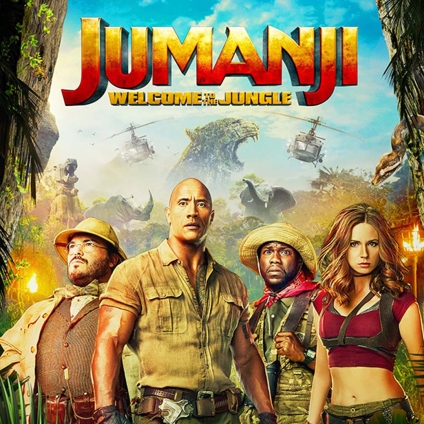 Movie poster for Jumanji: Welcome to the Jungle